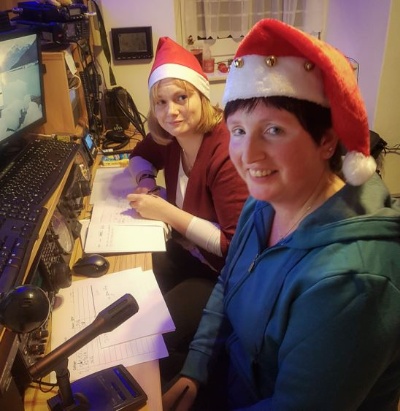 Julia OE3YJM und Marion OE3YSC Julia OE3YJM und Marion OE3YSC